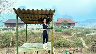 From Nothing to Farming: Ngoc's Builds Her Own Chicken Coop for 50 Chickens