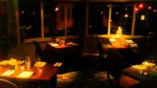 Martins bar grill at night