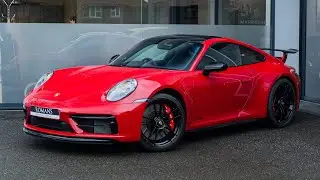 2023 Porsche 911 (992) Carrera GTS - Carmine Red - Walkaround + Start-Up