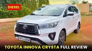 🚀 Toyota Innova Crysta Diesel 🔥 Full Review | Power ka King 👑 