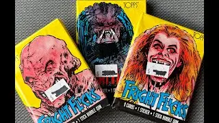 Fright Flicks Card Packs Opened After 36 Years!