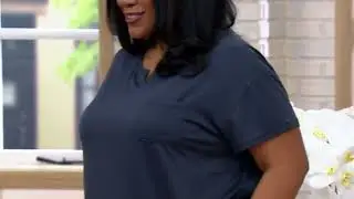 Koolaburra by UGG Cozy Jersey Tee & Wide Leg Pant Lounge Set on QVC