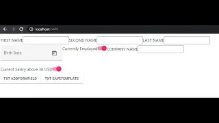 dynamic form builder using angular typescript and  html كيفية عمل محرر نماذج ديناميكي