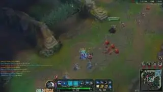 LEAGUE: Insane Swain blind baron steal -- ColdPizzaEater