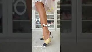 Part 1 - lower heels collection, Christian Louboutin, Chanel & Manolo Blahnik #shorts #RVTshoes