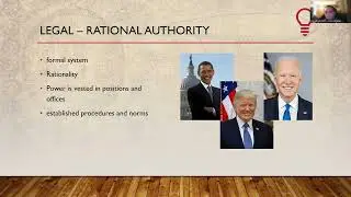 Weber's 3 Types of Authority BASIC