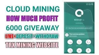 Best trx mining project|live deposit and withdraw|2022 best trx project