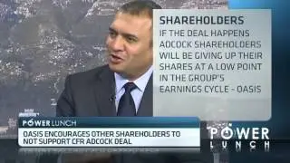 Oasis opposes CFR's Adcock bid