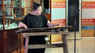 Chinese musician presents amazing Guqin performance