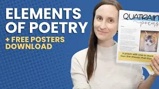 3 Tips For Teaching Poetry + FREE ANCHOR CHARTS