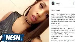 76ers Pull National Anthem Singer Over 
