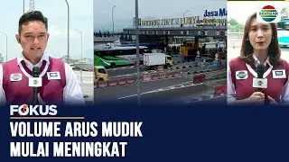 Live: Keramaian Arus Mudik di Tol Cileunyi Didominasi Bus hingga Kendaraan Pribadi | Fokus