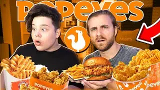 Am Cumparat TOT MENIUL de la POPEYES!