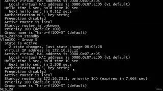 65 MLS 11  HSRP Timers And Authentication