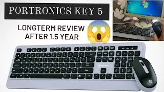 LONGTERM REVIEW OF PORTRONICS KEY5 COMBO WIRELESS KEYBOARD AND MOUSE AFTER 1.5 YEARS FULL REVIEW