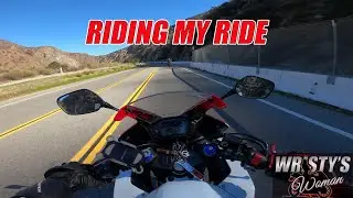 Riding MY Ride up Hwy39