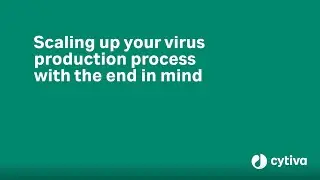 Viral vector production series: Scale up of viral vector production