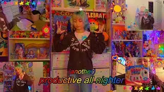 pulling an all nighter to lock in (again)