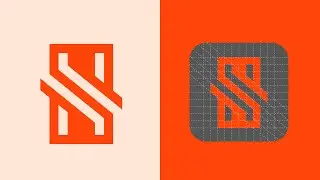 Design Mastery: Grid Method Tutorial for Creating a Stunning H Letter Logo