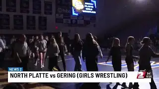 North Platte vs Gering Girls Wrestling Highlights