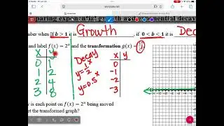1/30 I M3  5.1 graph exponential decay and word problems
