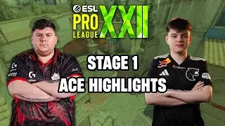 🔥 All ACE Moments &ndash; ESL Pro League Season 22 (Stage 1) | CS2 Highlights