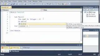 Visual Basic Tutorial - 31 - Do While Loop