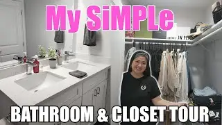 BATHROOM AND CLOSET TOUR! | WELCOME TO MY WORLD | MINIMALIST | PINAY CAMMY