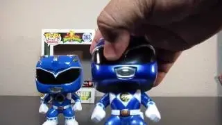 Эксклюзив от GAMESTOP: Могучий Морфин, металлик, синий рейнджер, Funko Pop