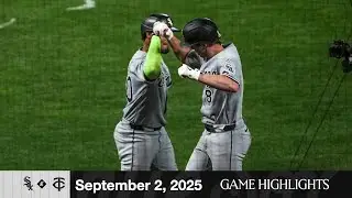 HIGHLIGHTS: White Sox Score 12 RUNS vs. Twins (9.2.25)