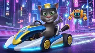 Talking Tom Karting Gameplay Android ios 