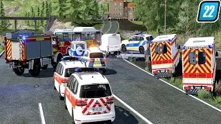 LS22 Feuerwehr - Alltag Autobahn: Vollsperrung Großeinsatz