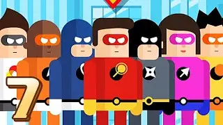 ✅ The Superhero League 1 / Gameplay Walkthrough / Super Ninja / Chapter #1 / Level 1 -40 🌟🌟🌟