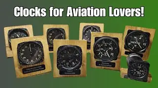 Crafting Unique Clocks from Military Aircraft Gauges: A Must-See for Aviation Fans!