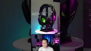 Eksa E700 Fenrir headphones mic test in PC with/out editing #shorts