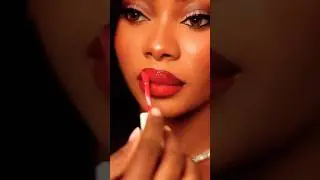 How to for Bold RED LIP #shortvideo #softglamlook #makeuptutorial #howtovideo #beautytok #foryoupage