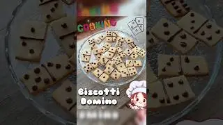 Biscotti Domino - Idea merenda bambini facile e veloce ❤️ - #food #diy #yummy