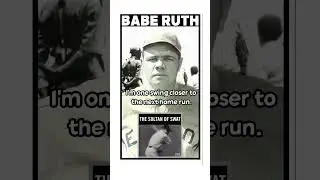 Quote from Babe Ruth: The Sultan of Swat #quotes  #inspiration  #baseball