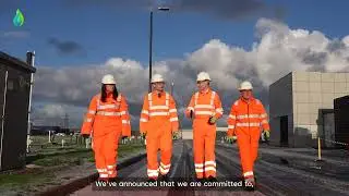 Minister Shanks visits National Gas St Fergus site