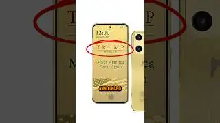 What the heck happened to the Trump phone? 🤨