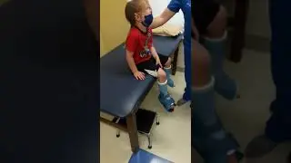 serial cast for toe walking kids  Kai's journey part 1.
