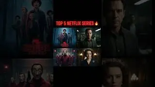 Top 5 Netflix Hollywood Web Series Hindi Dubbed 🔥 | Must Watch OTT Shows #indianseries #shortsfeed