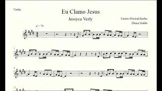 Partitura CLAMO JESUS - Jessyca Verly - Violino