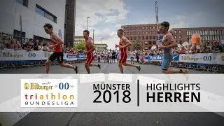1. Bitburger 0,0% Triathlon-Bundesliga - M&uuml;nster 2018: Highlights M&auml;nner
