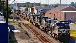 Norfolk Southern 815 west 2020-09-03 with 9 PRLX former CSX units