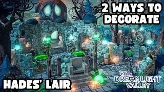 2 EASY WAYS TO DECORATE//HADES' LAIR//SPEED BUILD//SWITCH FRIENDLY//DISNEY DREAMLIGHT VALLEY
