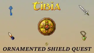 Tibia: Ornamented Shield Quest | level 50 | Free Account
