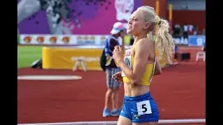 100mH Women, Final, European U20 Championships, Borås SWE, 2019