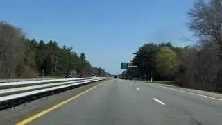 Fall River Expressway (MA 24 Exits 7 to 12) northbound