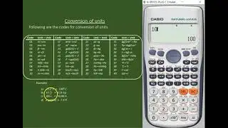 Mastering Unit Conversions: Your Guide with Casio fx-991ES Calculators